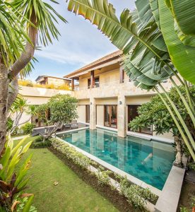 Modern apartment with a pole for buy